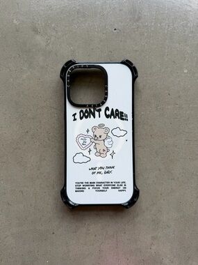 CASETiFY / iPhone 16 Pro Bounce Case / Angel Bear Black
